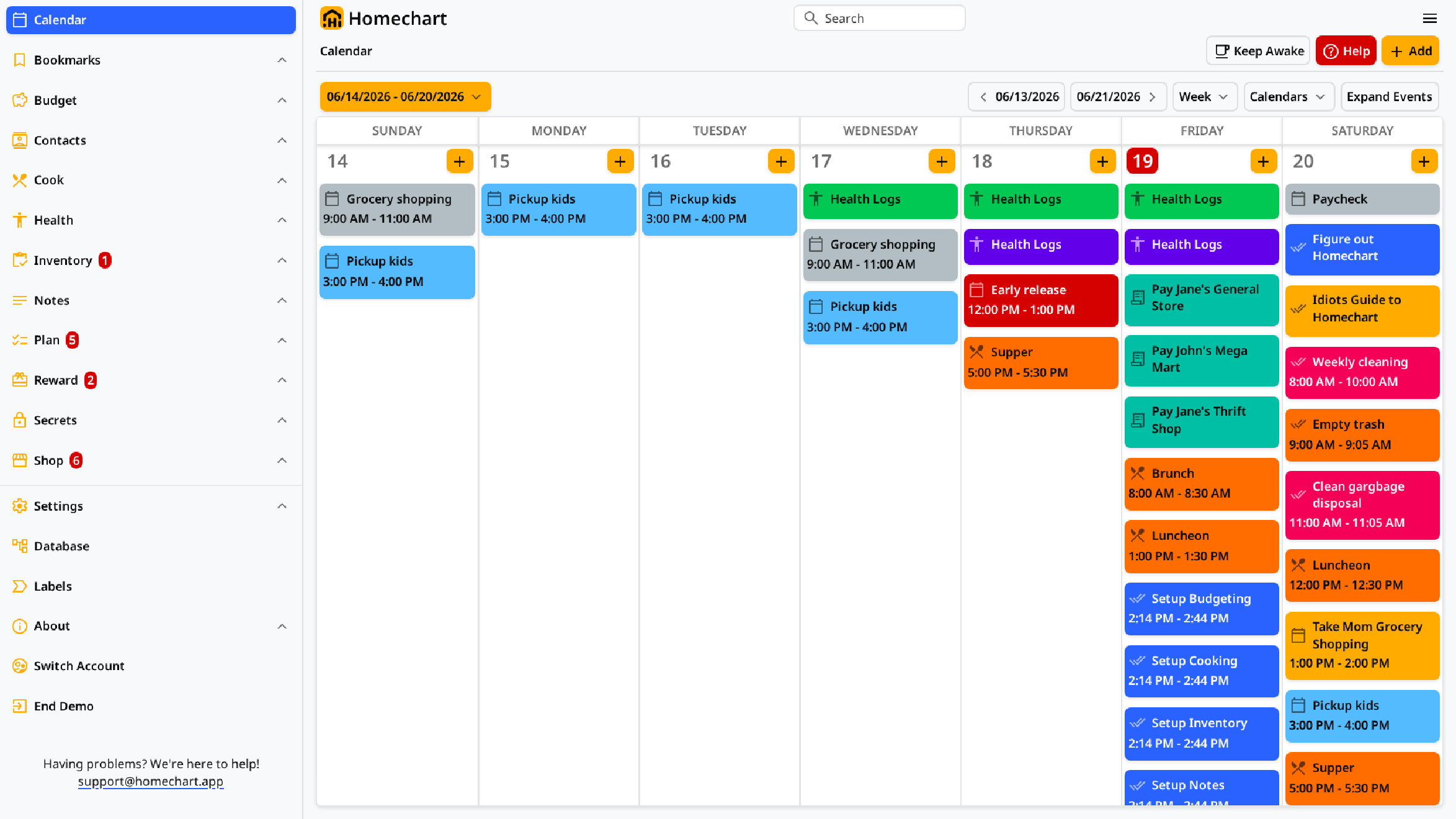 Calendar Week