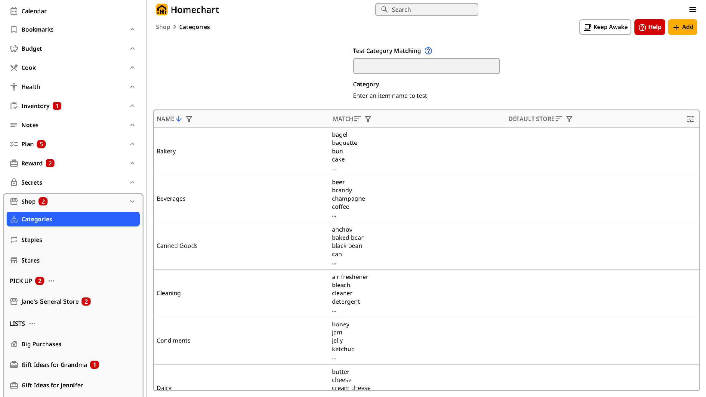 Shop Categories