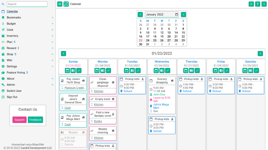 Calendar