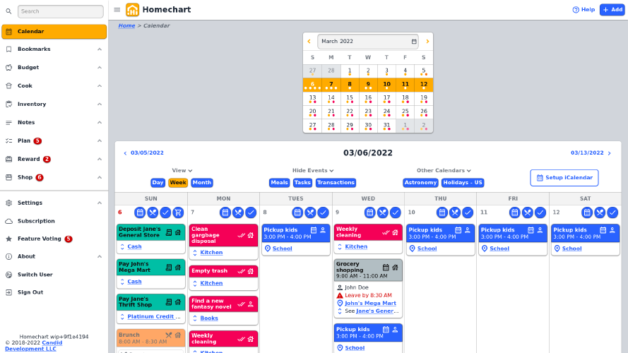 Calendar