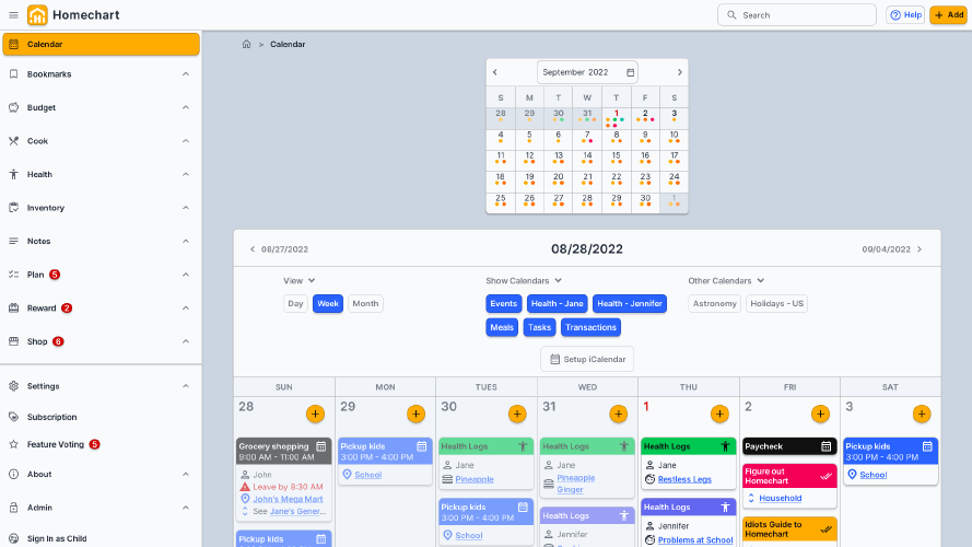 Calendar